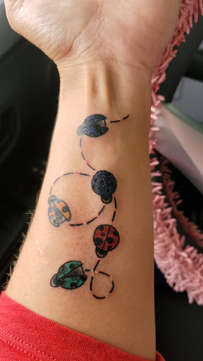 Explore butterfly shoulder tattoo ideas, creative tattoo ideas in Manteca, available at Union Tattoo & Piercing