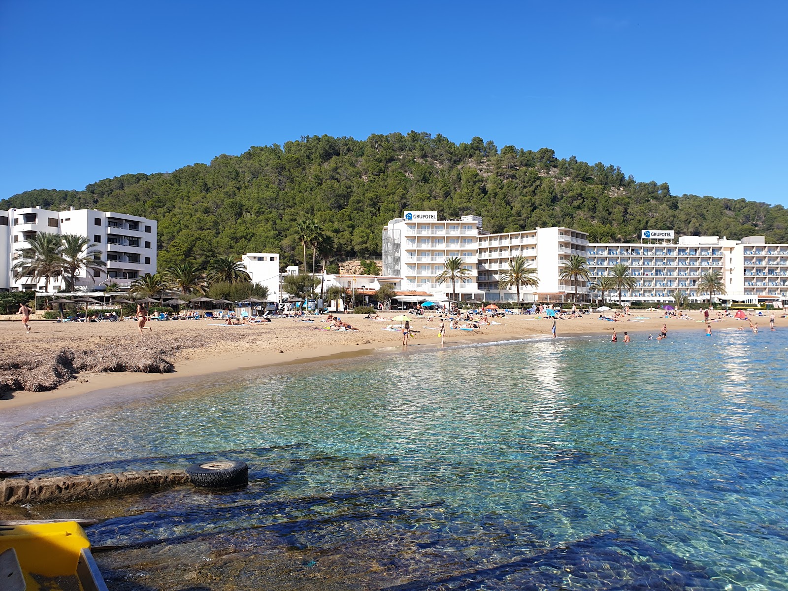 Cala de Sant Vicent Plajı'in fotoğrafı doğal alan içinde bulunmaktadır