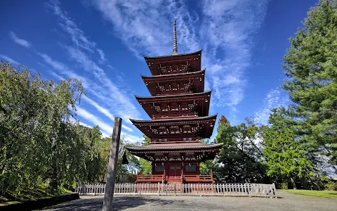 Saishōin Temple Five Storied Pagoda image