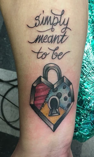 Explore ashley tattoo ideas, creative tattoo ideas in Kearney, available at Bread N Butter Tattoo