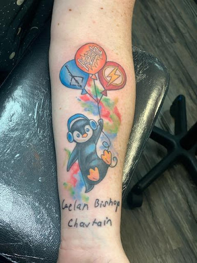 Explore lamb tattoo ideas, creative tattoo ideas in Kennewick, available at Gravity Tattoo