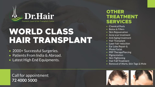 Dr. Hair India - Hair Transplant, Cosmetic and Laser Clinic in Jaipur