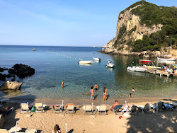 Foto di Ampelaki beach e il suo bellissimo paesaggio