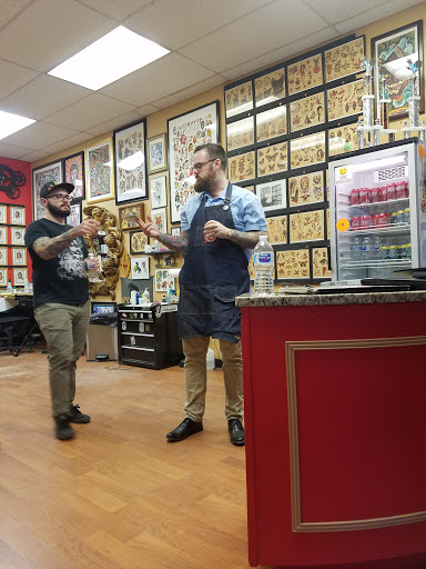 Explore metamorphosis tattoo ideas, creative tattoo ideas in Concord, available at Sterling Tattoo Club