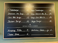 Menu / carte de BILLY THE BUTCHER - 4.OG Alsterhaus à Hamburg