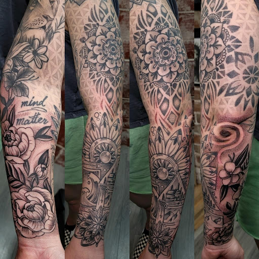 Explore ghostemane tattoo ideas, creative tattoo ideas in Wichita, available at PVI ICT TATTOO SHOP