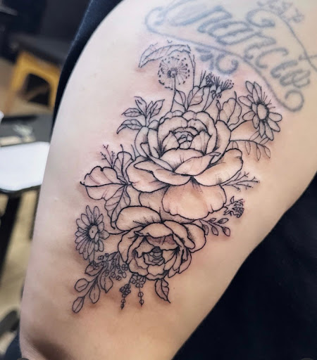 Explore ted lasso tattoo ideas, creative tattoo ideas in Houston, available at 333 Tattoo Studio HTX