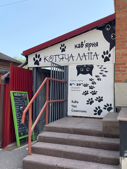 Котяча лапа — кафе Полтава - Komsomol,s,ka St, 14, Poltava, Poltava Oblast, Ukraine, 36000