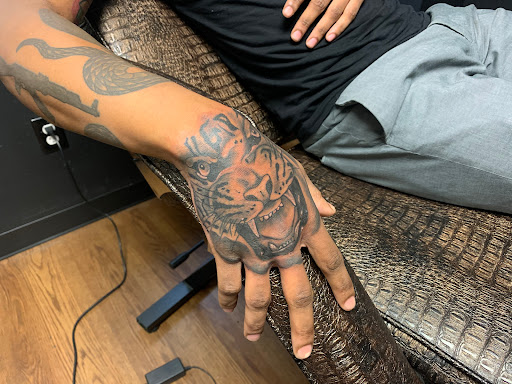 Explore male family tattoo ideas, creative tattoo ideas in Raleigh, available at Urban Ink society