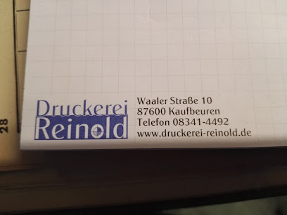 Druckerei Reinold GbR - 24h Service/ Digitaldruckerei & Kleinserien Druck