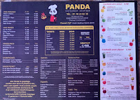 Carte du Restaurant Panda Buffet à Pierrefitte-sur-Seine