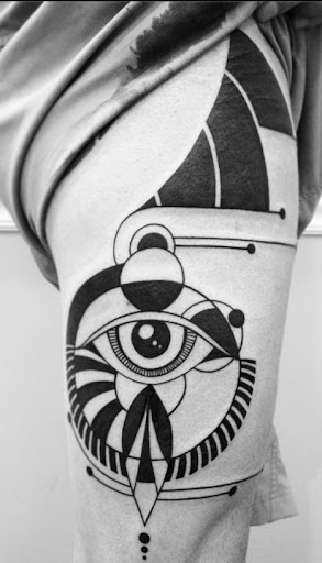 Explore polka trash tattoo ideas, creative tattoo ideas in Mesa, available at Ranger Tattoo & Piercing