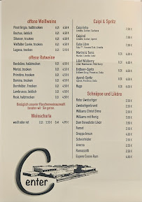 Menu du Sportparkrestaurant à Diespeck