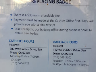 UCSD Security Office (Badging)