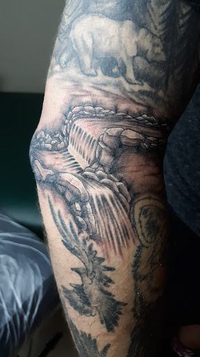 Explore abdomen tattoo ideas, creative tattoo ideas in Alamogordo, available at Art By Nate