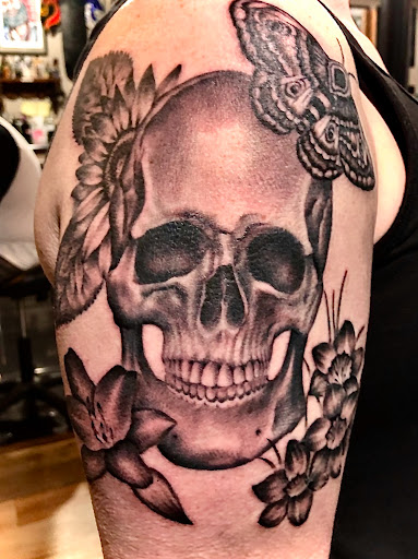 Explore mens ring tattoo ideas, creative tattoo ideas in Webster, available at Mainline Ink