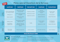 Carte du Restaurant Le Sinclair à Mulhouse