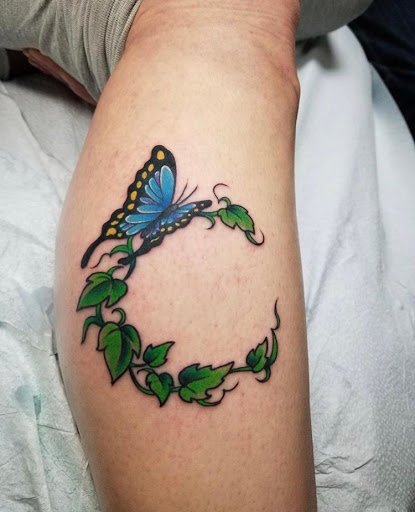 Explore name placement tattoo ideas, creative tattoo ideas in Libertyville, available at Lucky Seven Tattoo