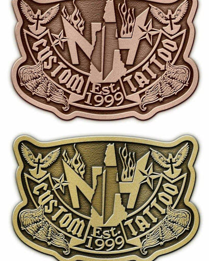 Explore tattoo ideas back of neck, creative tattoo ideas in Hooksett, available at NH Custom Tattoo