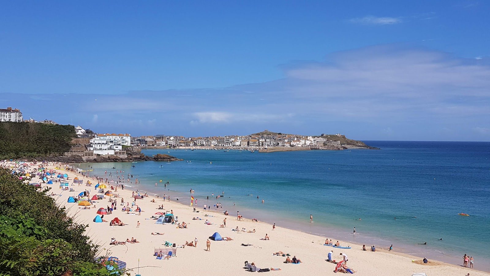 Porthminster plajı'in fotoğrafı çok temiz temizlik seviyesi ile