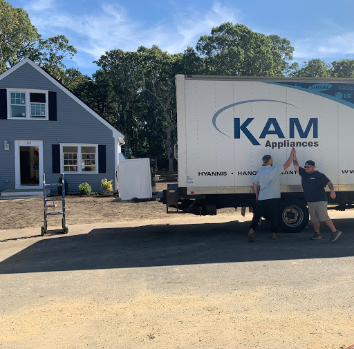KAM Appliances Service Department and Warehouse in Sagamore Beach, Massachusetts