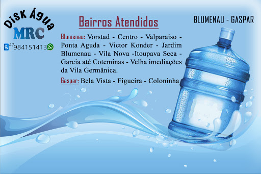 Logo da empresa - disk agua mrc