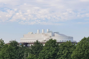 Sandbank im Weser-Strandbad Bremerhaven