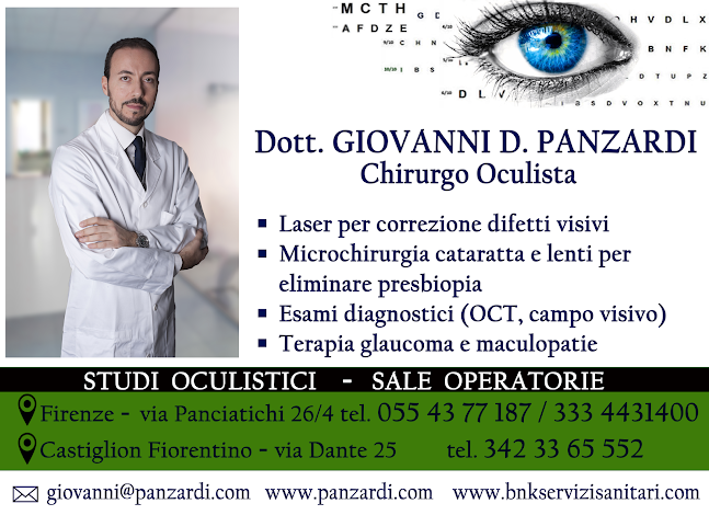 Oculista - Dott. Giovanni D. Panzardi - Oculista