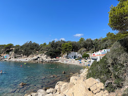 Foto van Cala s'Alguer met een ruime kustlijn