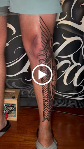 Explore heavy equipment tattoo ideas, creative tattoo ideas in Honolulu, available at Aloha Tattoo Waikiki Hilton Hawaiian Village Rainbow Bazaar