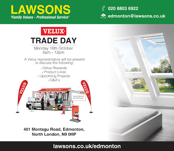 Reviews of Lawsons Edmonton - Timber, Building & Fencing Supplies in London - Hardware store