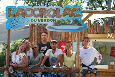 L'Accrolac du Verdon à Saint-Laurent-du-Verdon