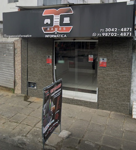 Logo da empresa - Cc Games e Informática