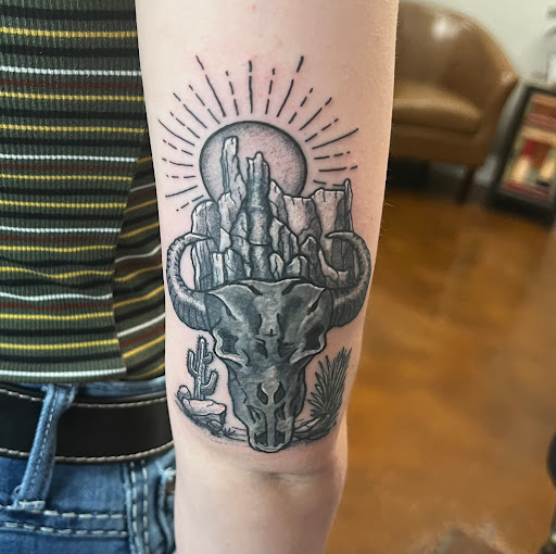 Explore diesel tattoo ideas, creative tattoo ideas in Weatherford, available at Old Souls Ink