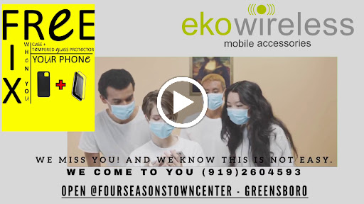 Electronics Repair Shop «Ekowireless», reviews and photos, 1058 W Club Blvd #496, Durham, NC 27701, USA