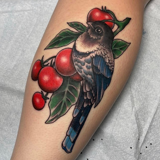 Explore cover up star tattoo ideas, creative tattoo ideas in Hinesville, available at Dark Horse Art Studios