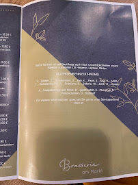 Brasserie am Markt à Holzwickede carte