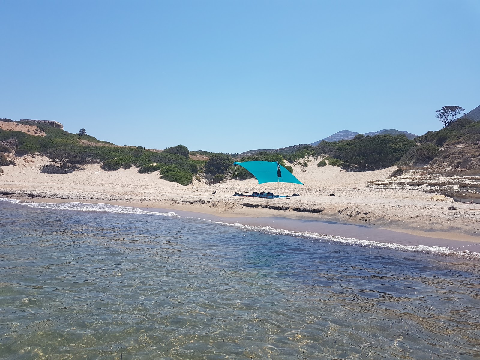 Foto von Ammoudaraki beach mit kleine bucht