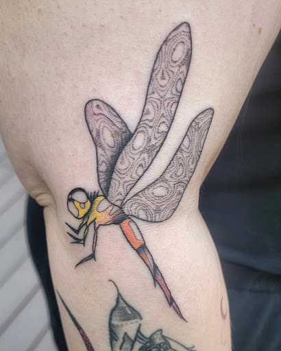 Explore tattoo ideas shoulder, creative tattoo ideas in Carbondale, available at Bonedale Tattoo