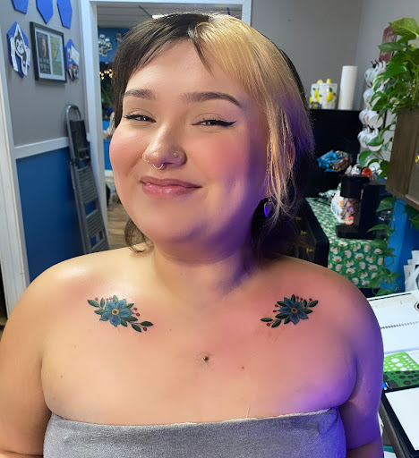 Find angel tattoo ideas for men for your next unique tattoo in Redding at The Salty Sloth Tattoo