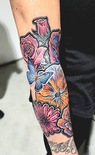 Explore persian tattoo ideas, creative tattoo ideas in Redding, available at DEADLIFT TATTOO