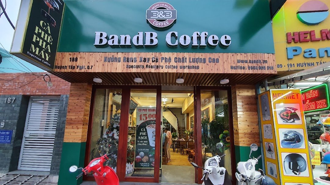 Xưởng cà phê rang xay BandB coffee