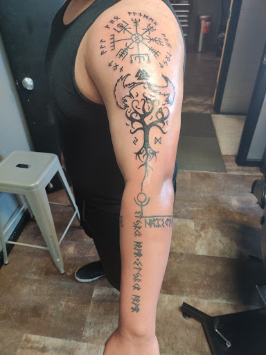 Explore sticker tattoo ideas, creative tattoo ideas in Fort Walton Beach, available at Tattoos Forever