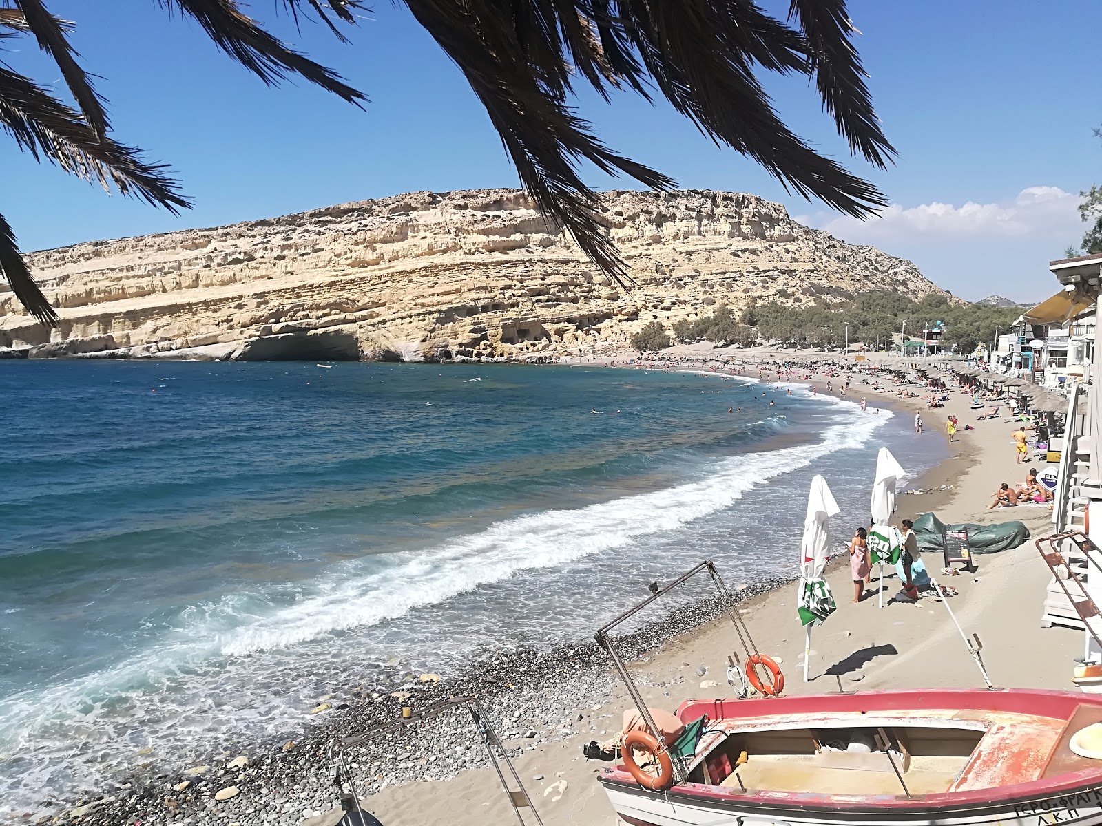 Matala beach photo #7