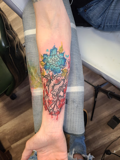 Explore female back tattoo ideas, creative tattoo ideas in Staunton, available at Old Wharf Tattoo