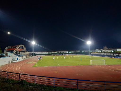 Campo de fútbol, césped natural en Olivenza, Badajoz