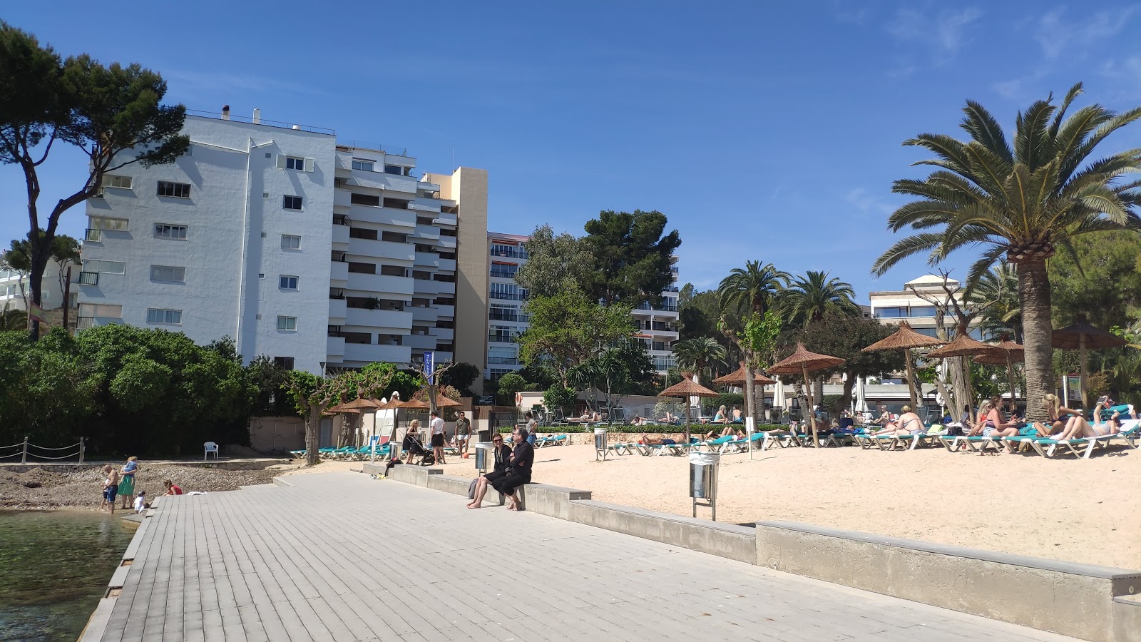Photo de Son Caliu Beach avec un niveau de propreté de très propre