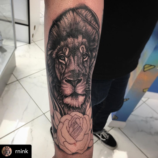 Explore wrap tattoo ideas, creative tattoo ideas in Murrieta, available at Diamond City Tattoo & Piercing