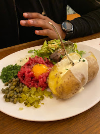 Steak tartare du Restaurant français La Fresque à Paris - n°12