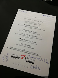 Essenziale à Florence menu